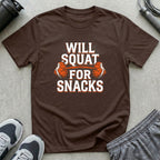 Will Squat for Snacks T-Shirt