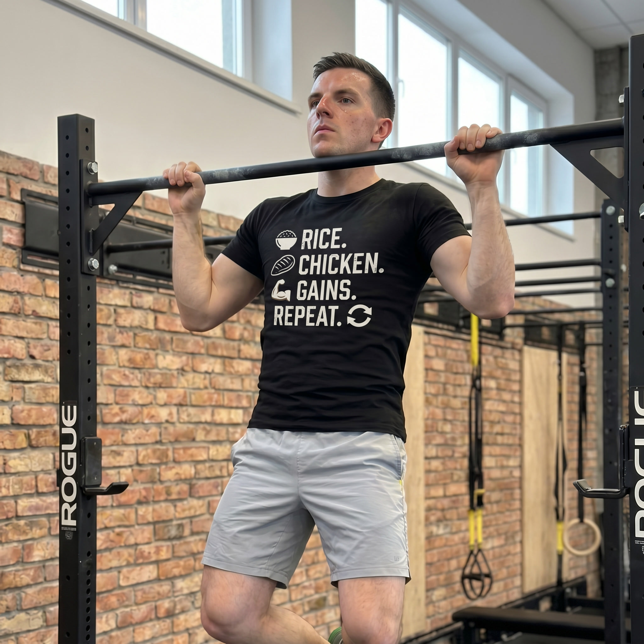 Rice Chicken Gains Repeat T-Shirt
