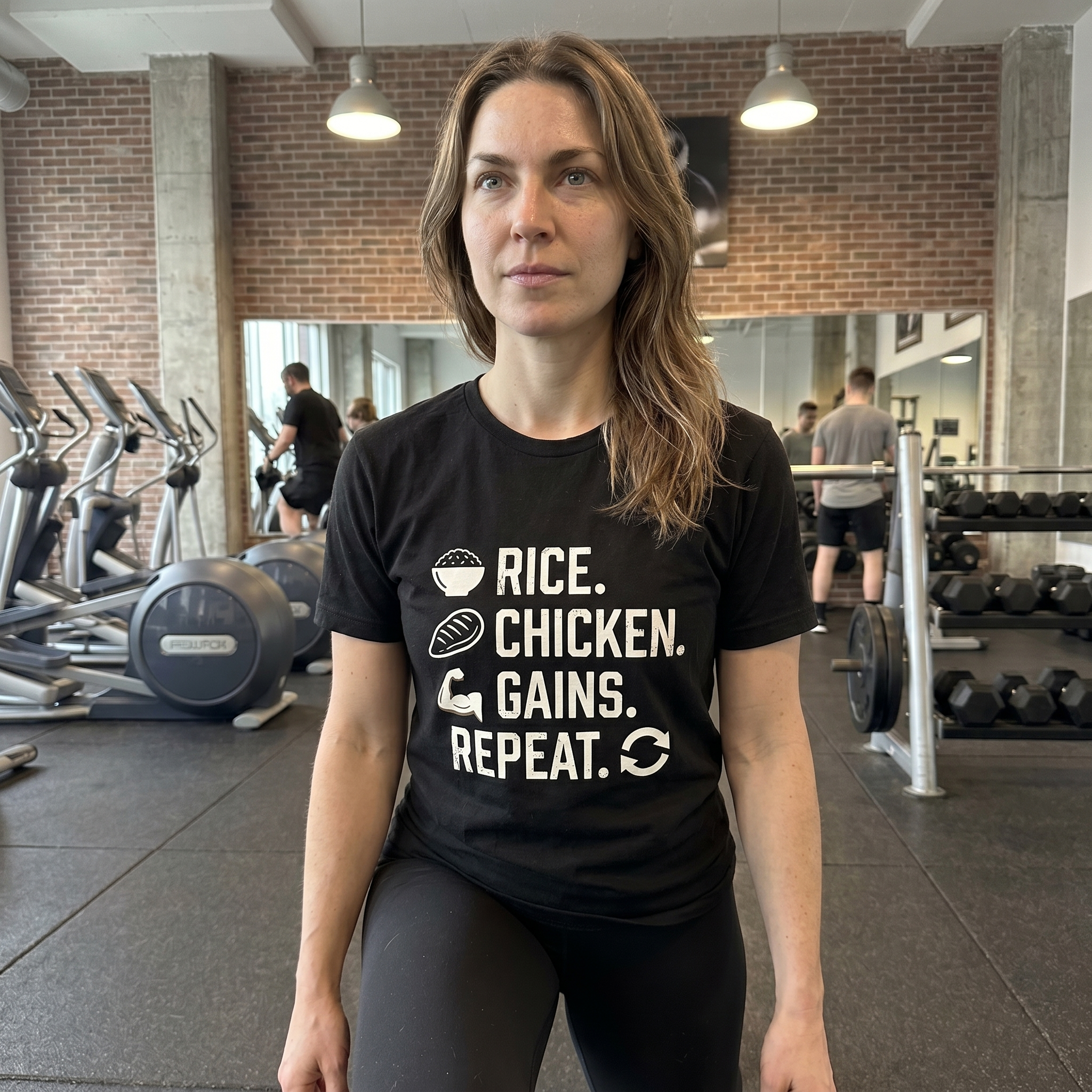 Rice Chicken Gains Repeat T-Shirt