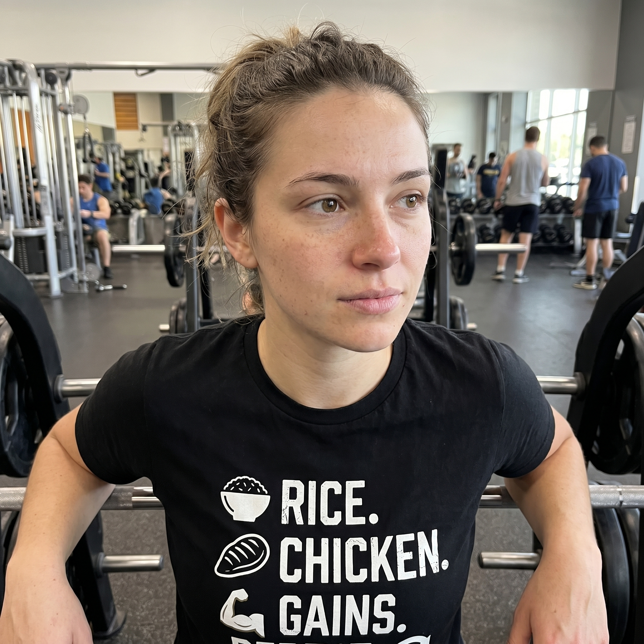 Rice Chicken Gains Repeat T-Shirt